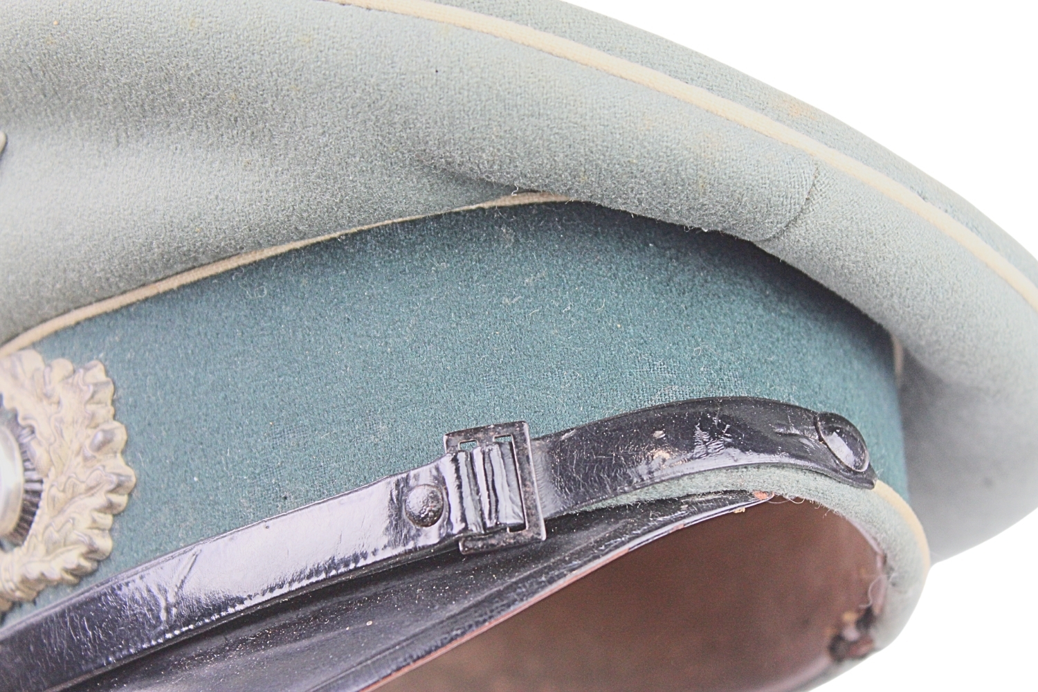 II Wojna Światowa III Rzesza - Czapka garnizonowa piechoty Wehrmachtu