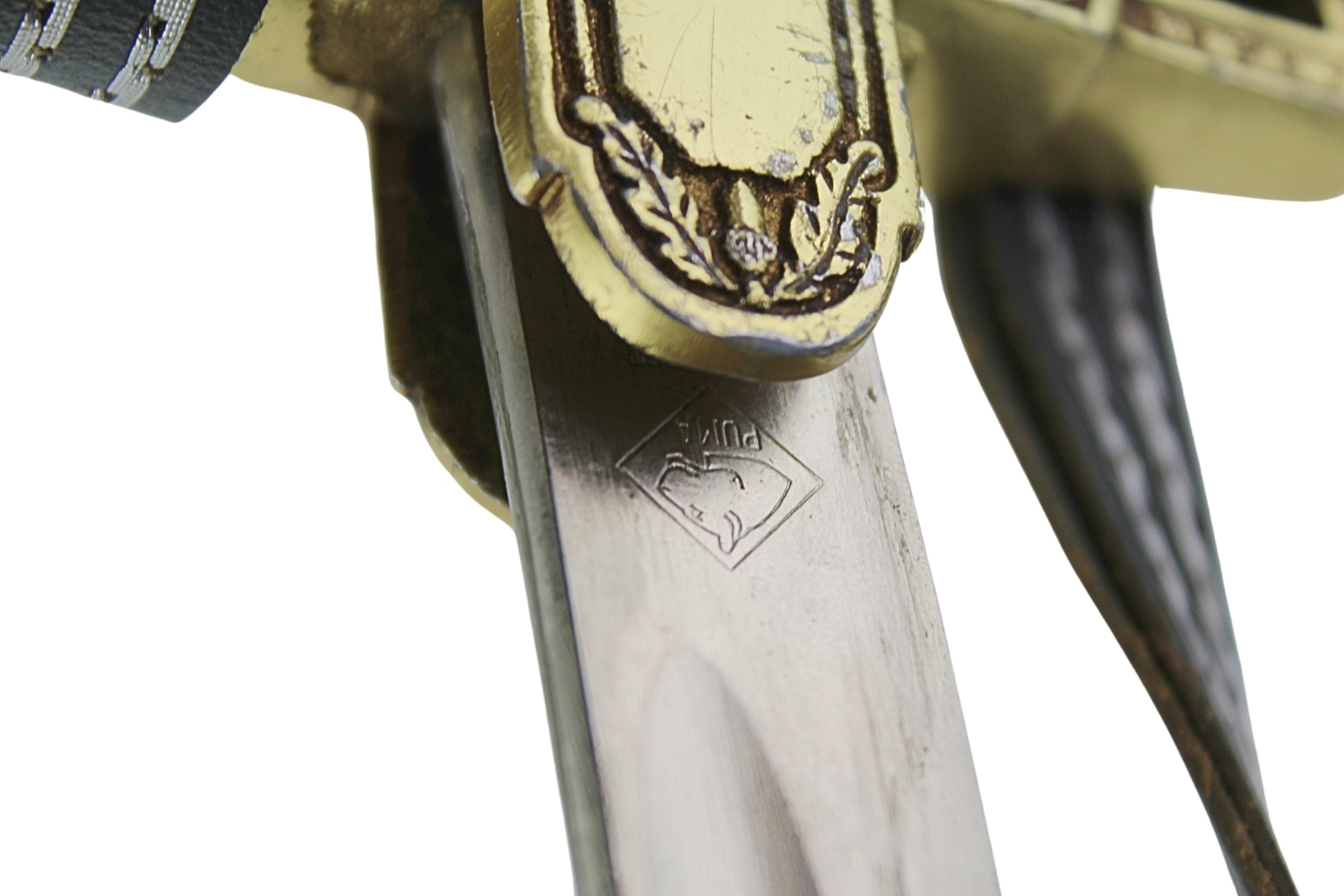 Szabla oficerska Wehrmacht Puma Solingen z temblakiem