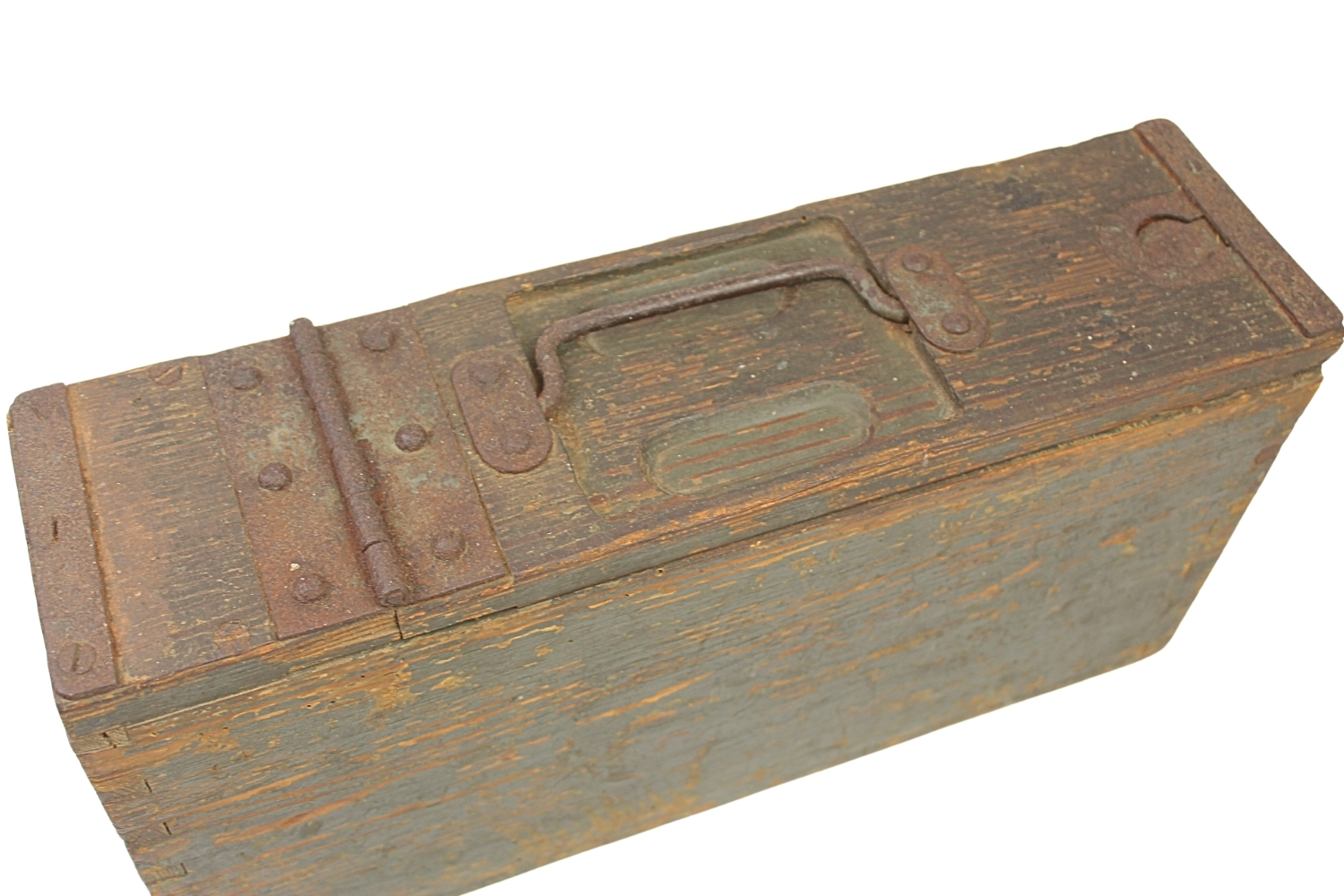 Skrzynka amunicyjna MG Schwarzlose + taśmy