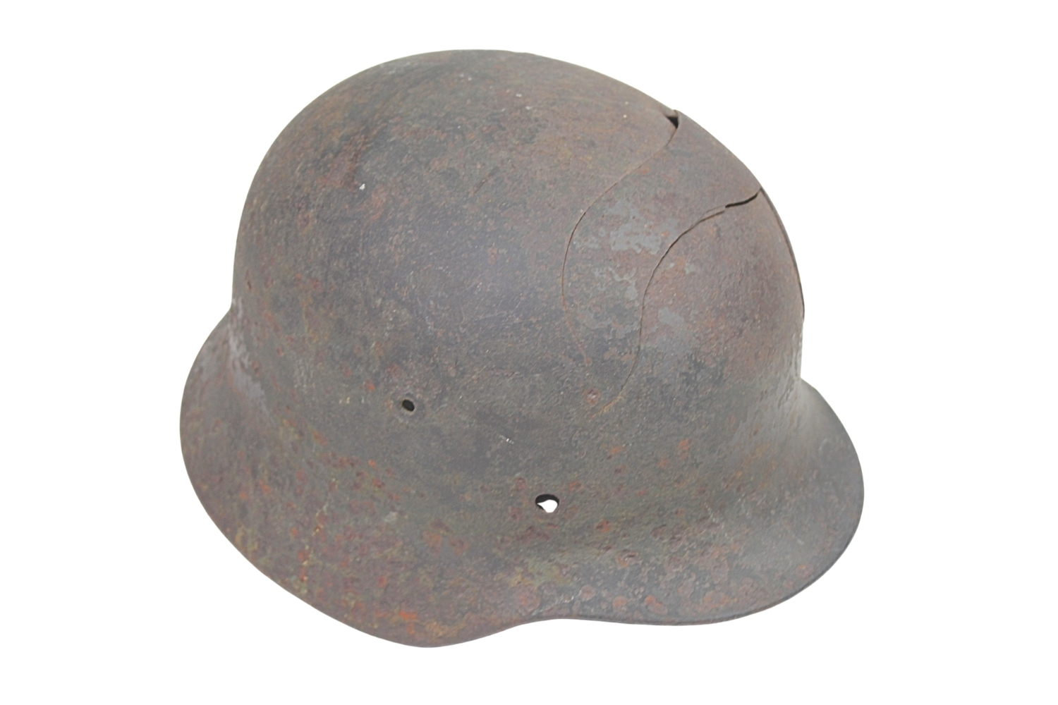 HEŁM M40 PRZESTRZELONY