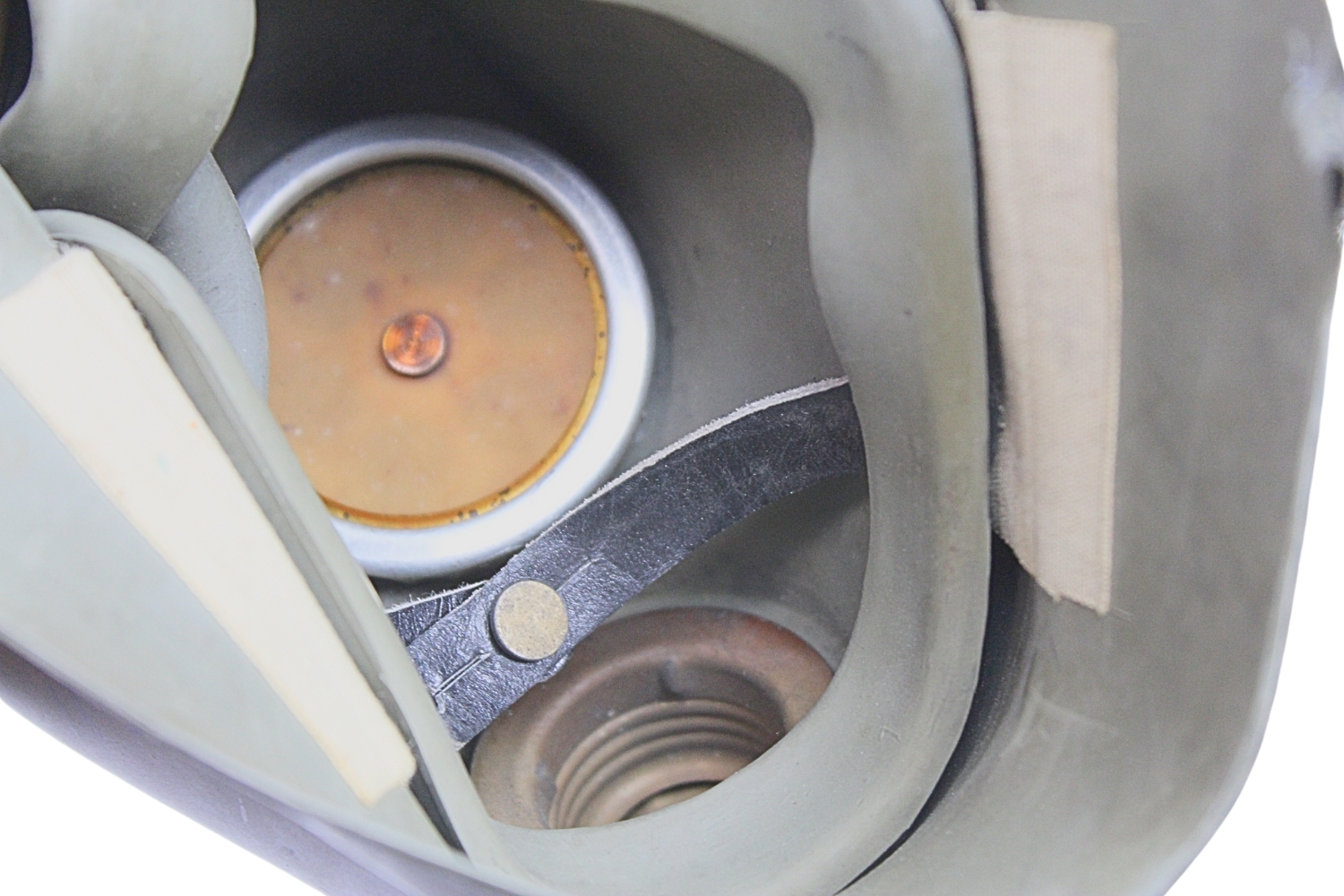 II RP Maska przeciwgazowa wz.38 Sanok 1939 z torbą