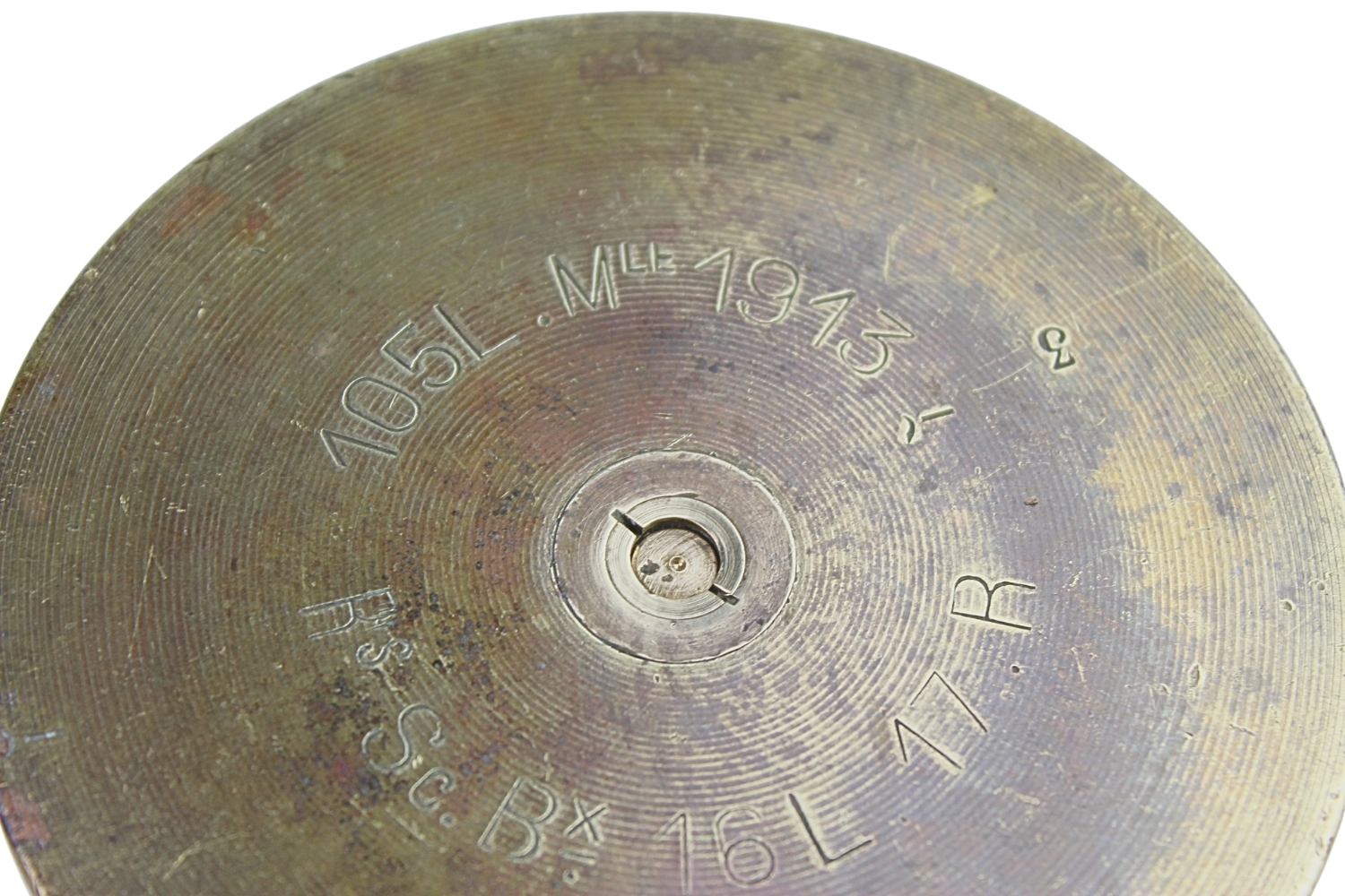 Łuska armaty 105mm wz.1913 Schneider Skorupa Dekoracyjna