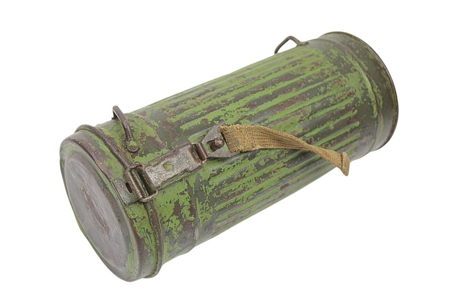 Niemiecka maska przeciwgazowa z puszką