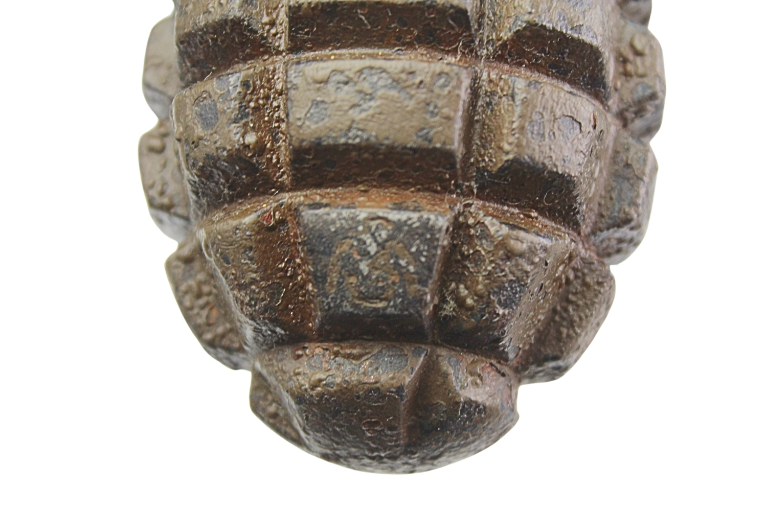 II RP Granat obronny wz.33 Sosnowiec-Modrzejów skorupa dekoracyjna