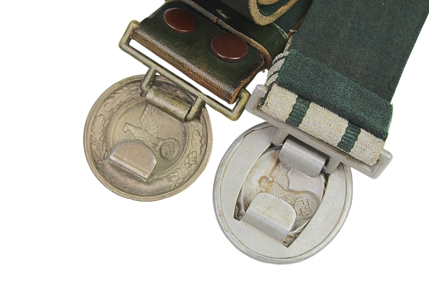 Dwa pasy służby leśnej III Rzesza 