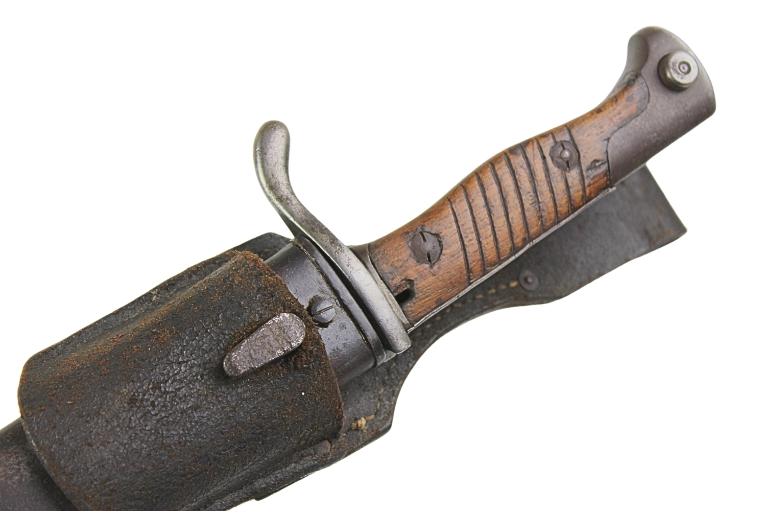 Bagnet niemiecki wz.98 05 „Liść” J.Corts Sohn Remscheid 1915 z żabką