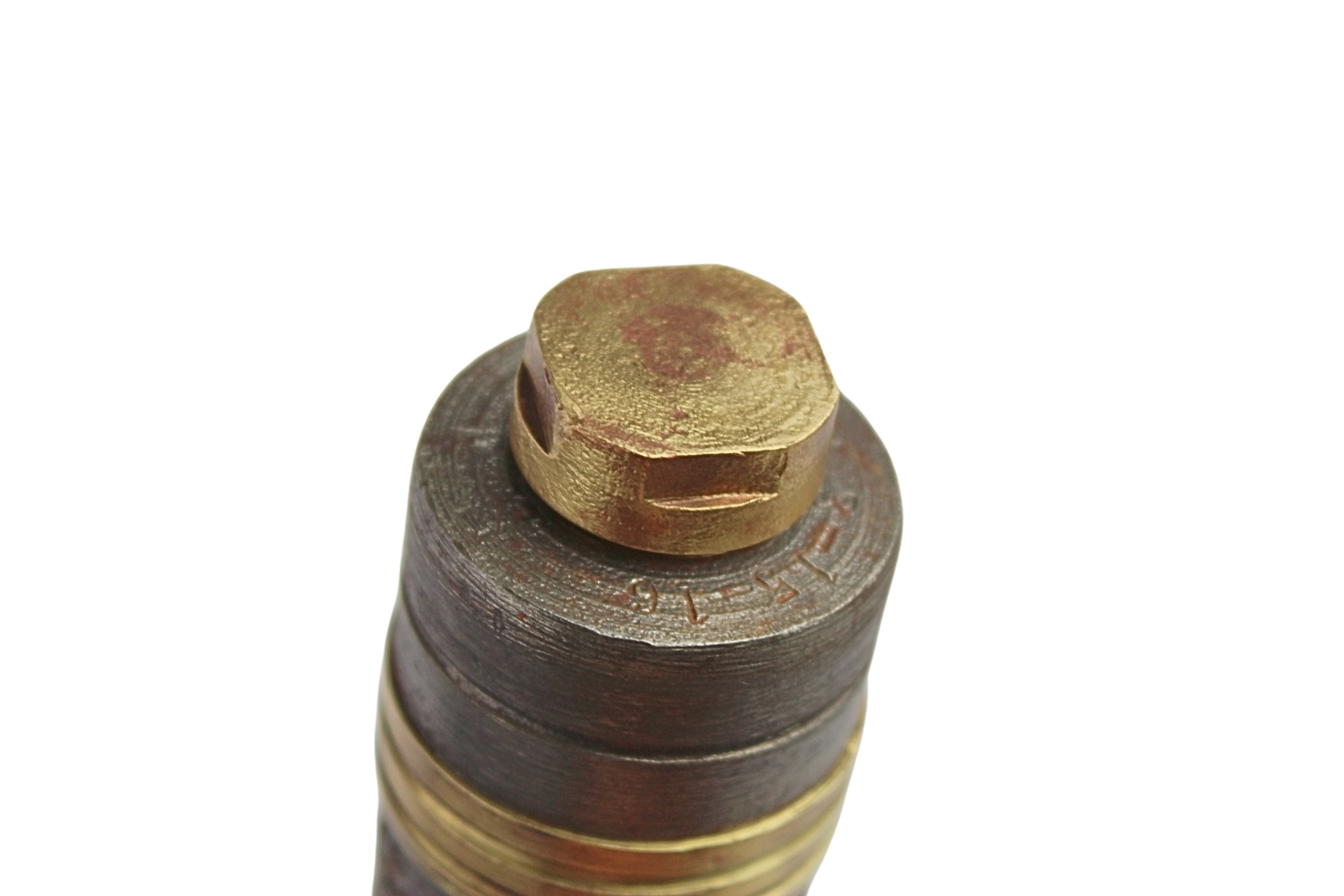 Nabój carski do działka morskiego 37mm 1916 skorupa dekoracyjna