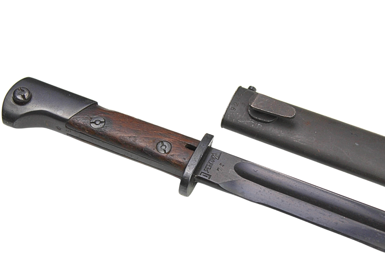 II RP Bagnet wz.29 „Perkun” zniemczony niski numer