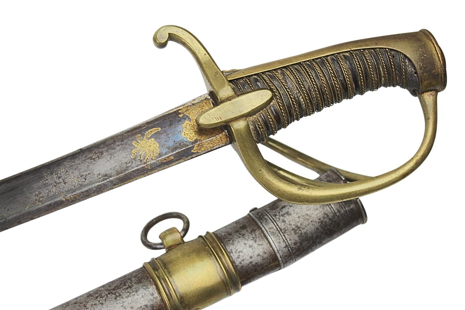 Szabla oficera kawalerii w typie AN IX Samuel Hoppe & Sohn