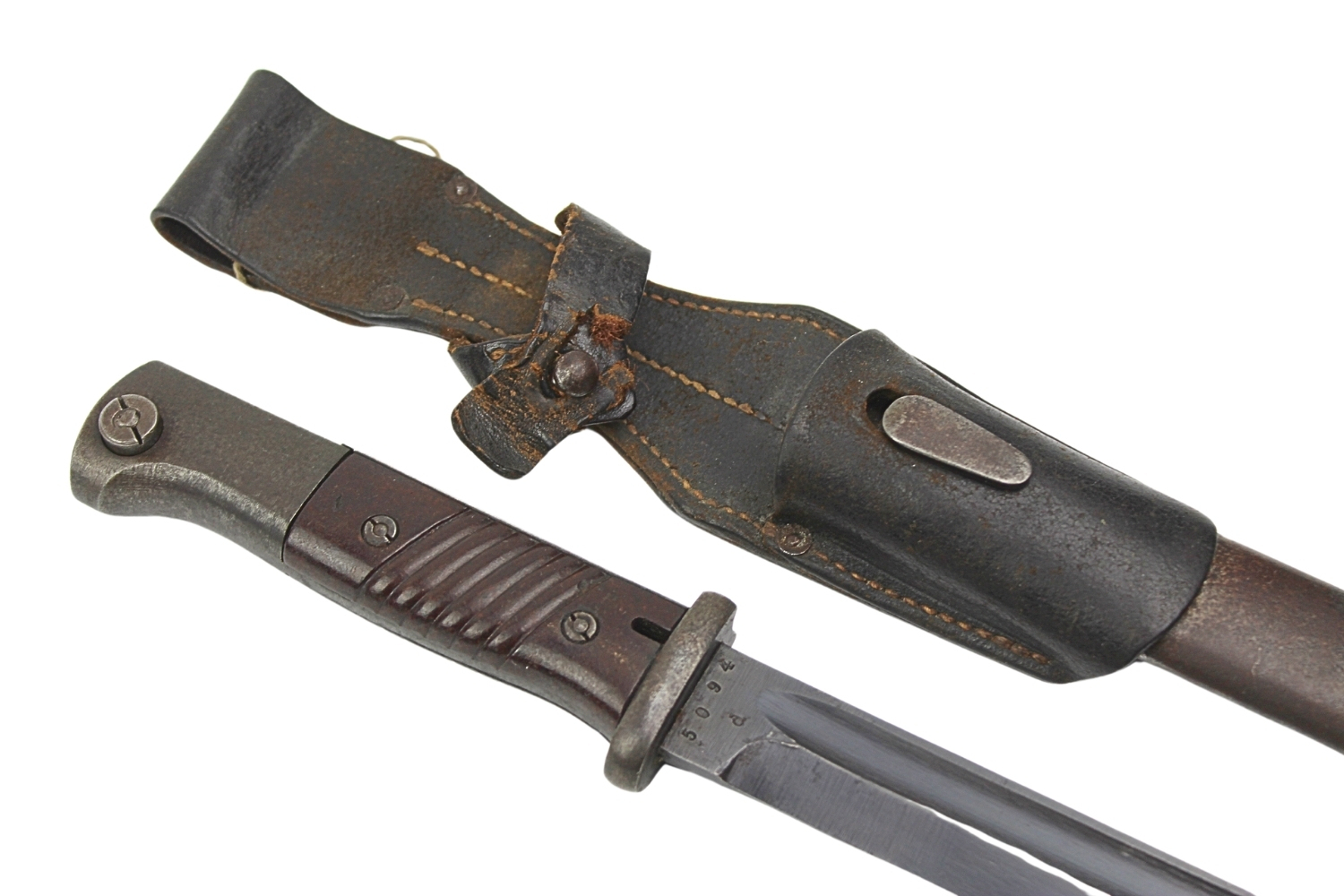 Bagnet niemiecki S84 98 CRS 1944 z żabką zgodny