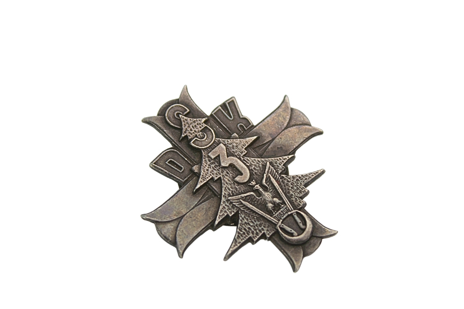 PSZNZ Odznaka 3 Dywizja Strzelców Karpackich Lorioli srebro