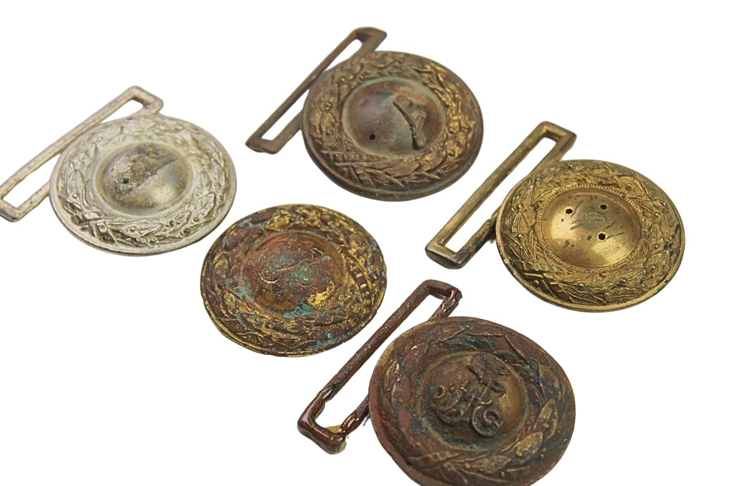 Zestaw pruskich klamer