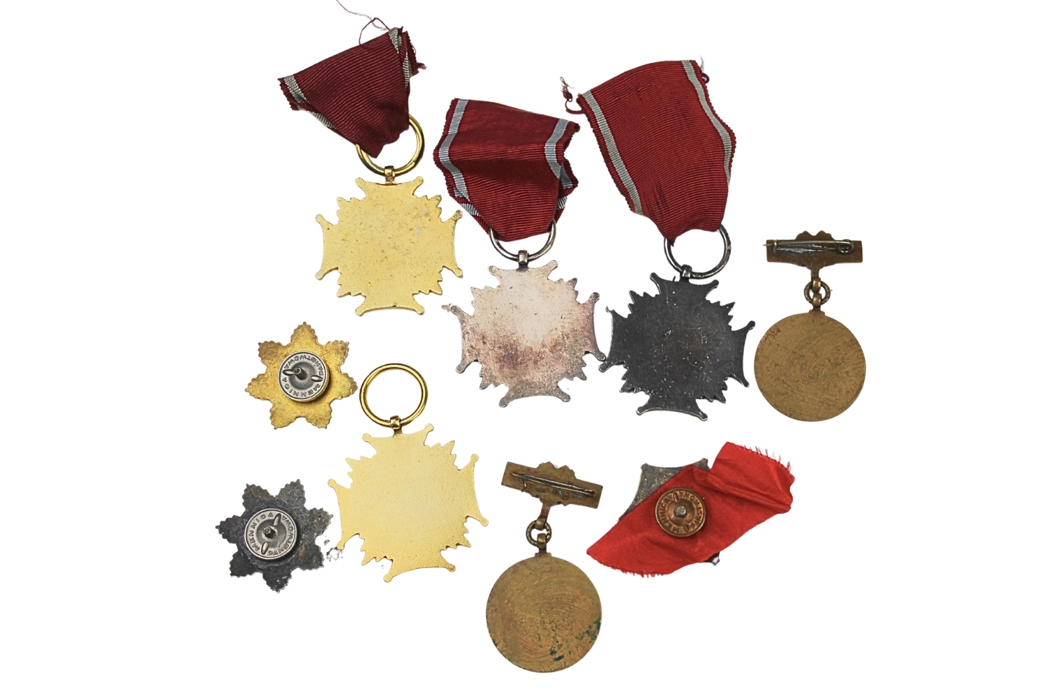 PRL ZESTAW 9 ODZNACZEŃ 