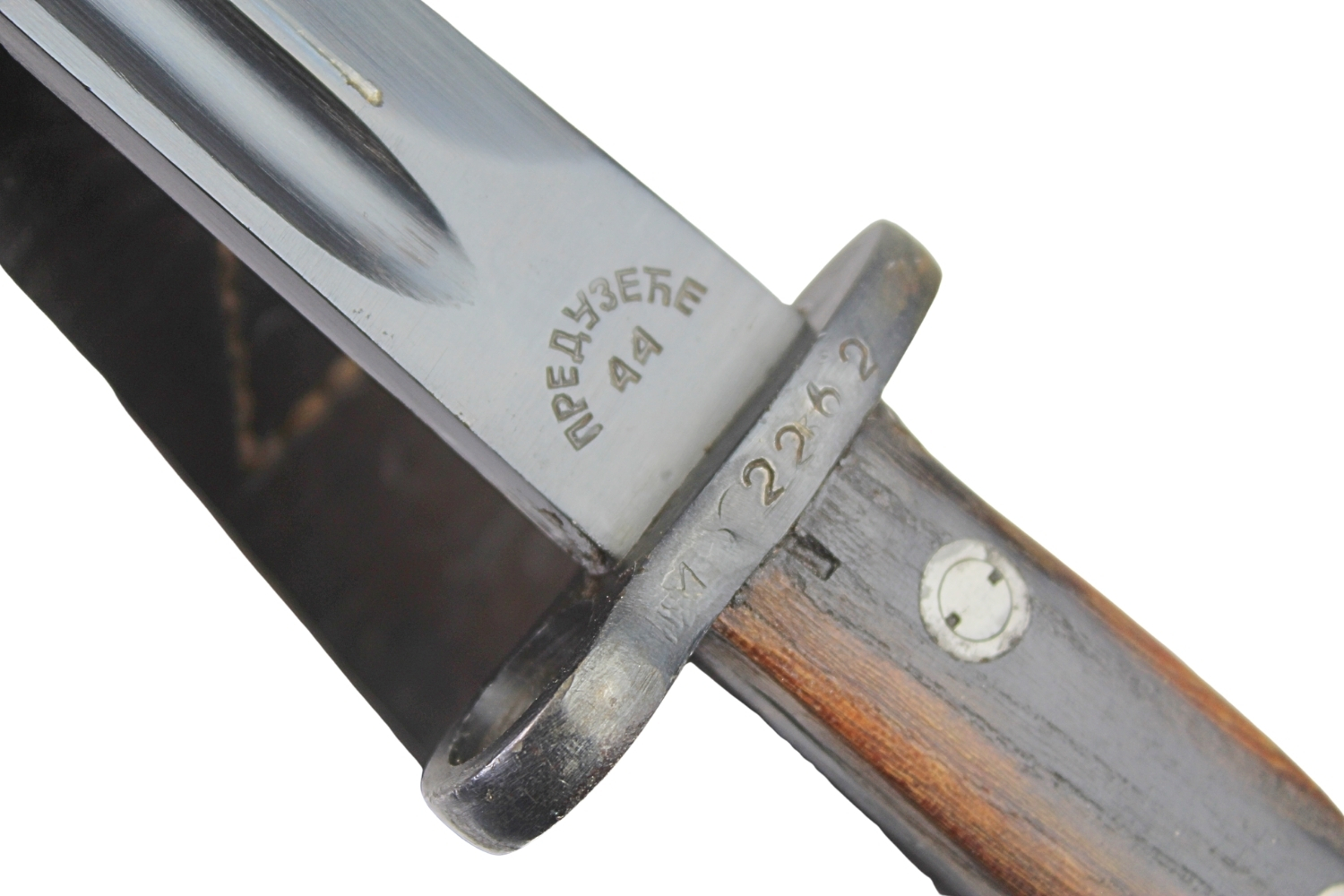 BAGNET JUGOSŁOWIAŃSKI WZ. 24 z żabką zgodny