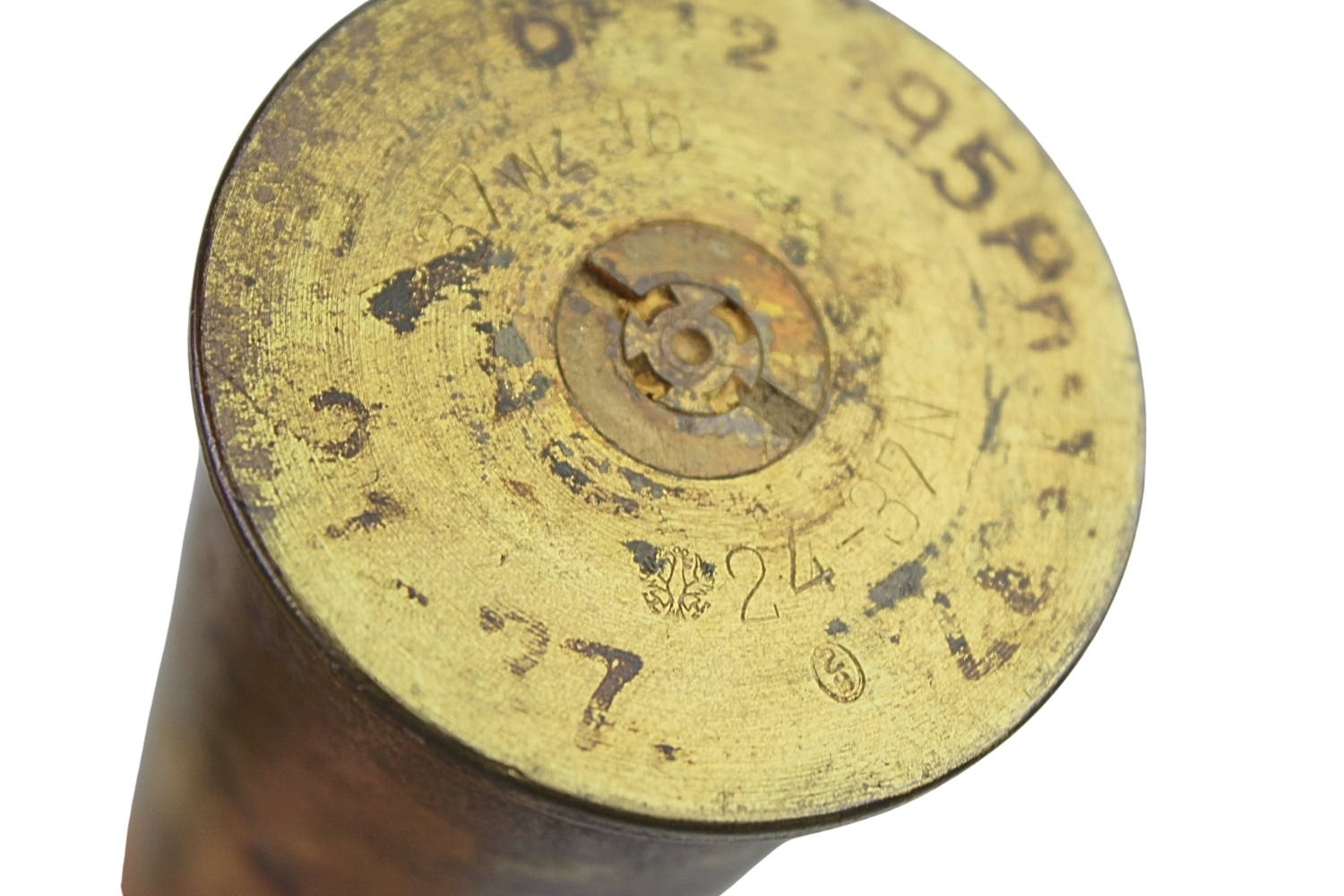 IIRP NABÓJ 37MM WZ. 36 P.PANC. BOFORS SKORUPA DEKORACYJNA