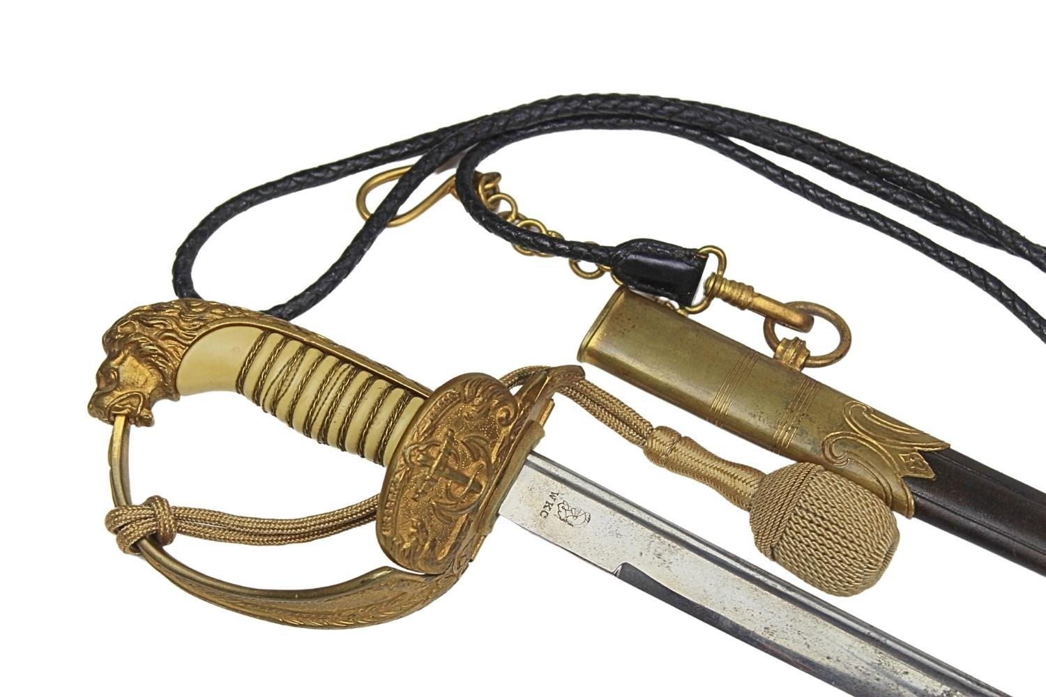 Szabla Kriegsmarine WKC komplet zgodna