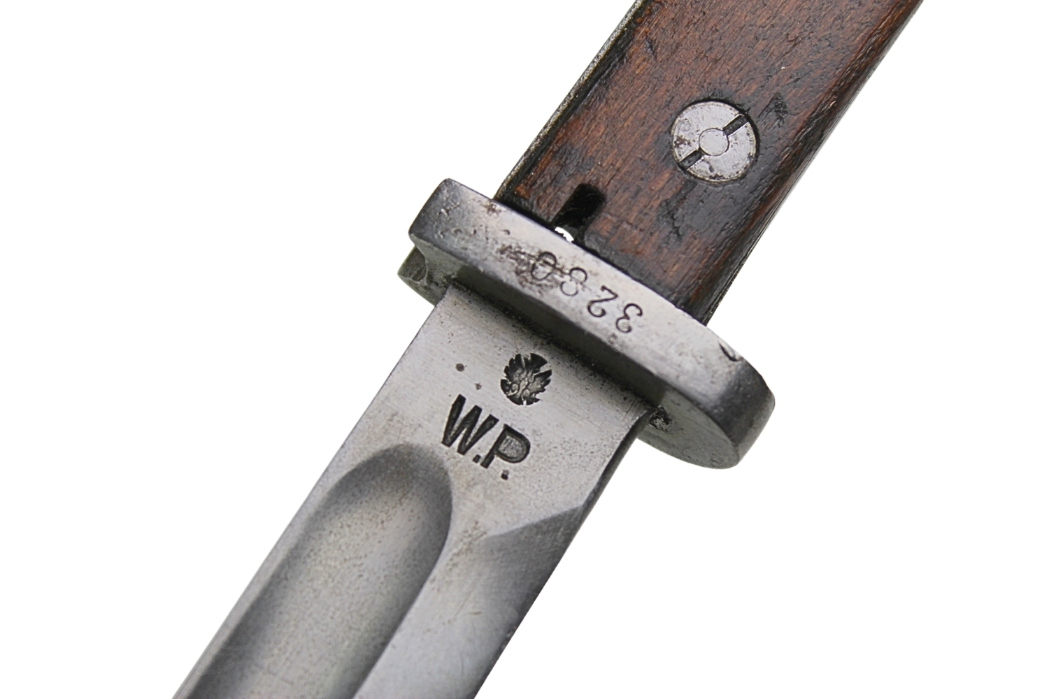 II RP Bagnet wz.24 "Perkun" z oznaczeniem wzoru