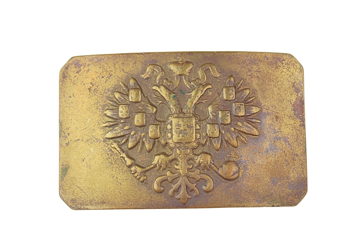 Klamra carska piechoty sygnowana