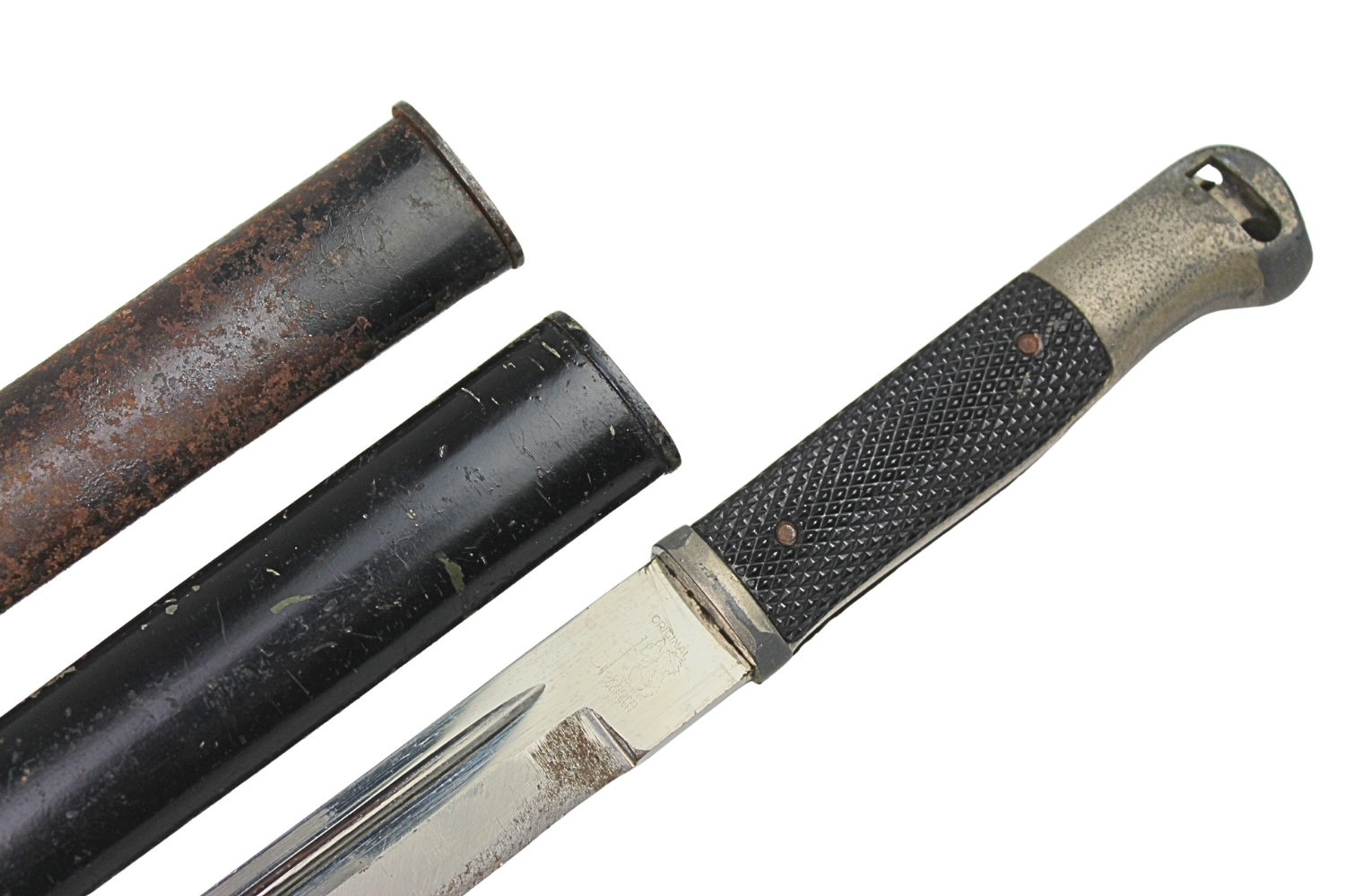  NIEMIECKI BAGNET KS 98 z dwiema pochwami