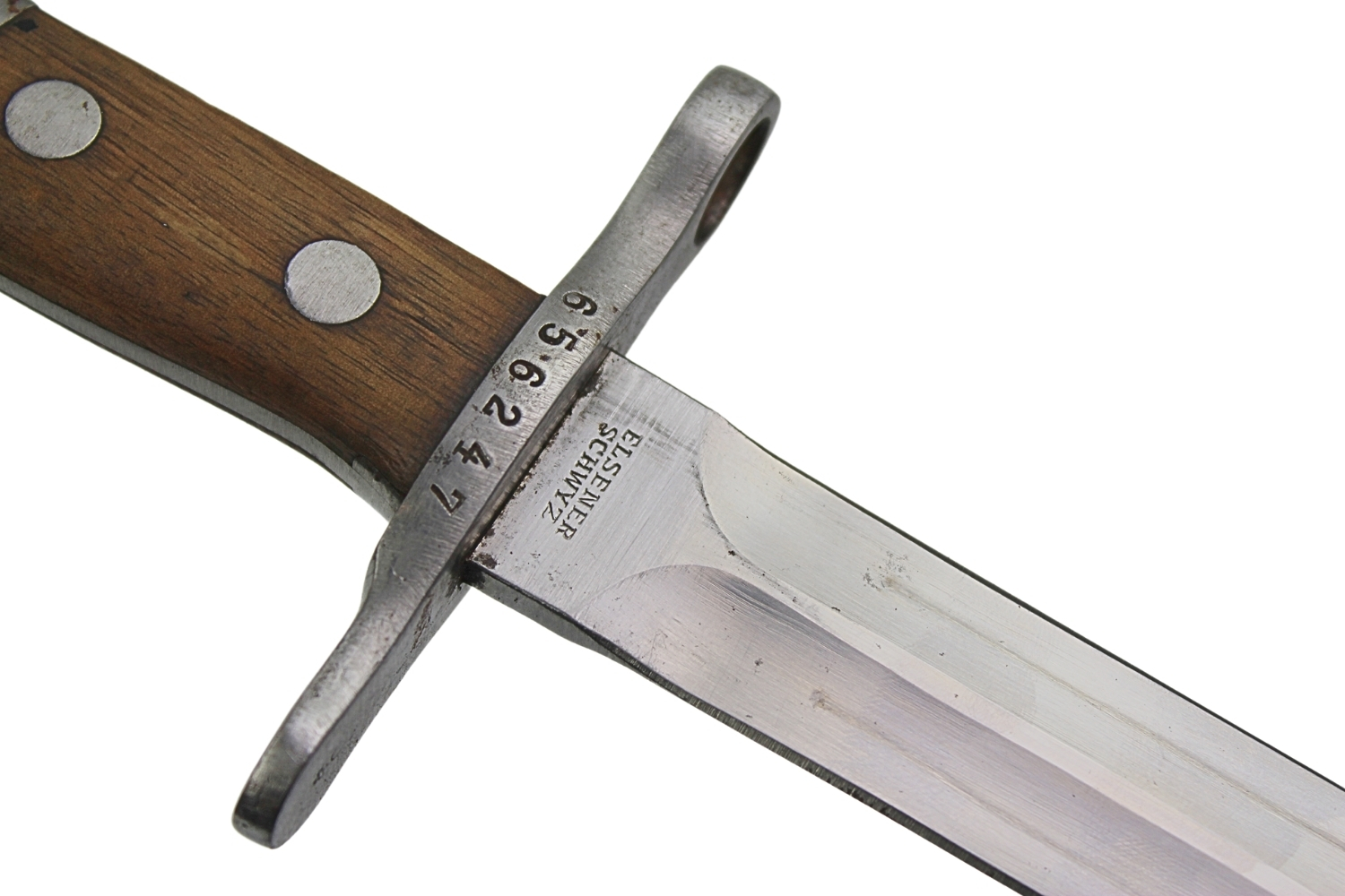 Bagnet Szwajcarski wz.1918 Elsener Schwyz z żabką