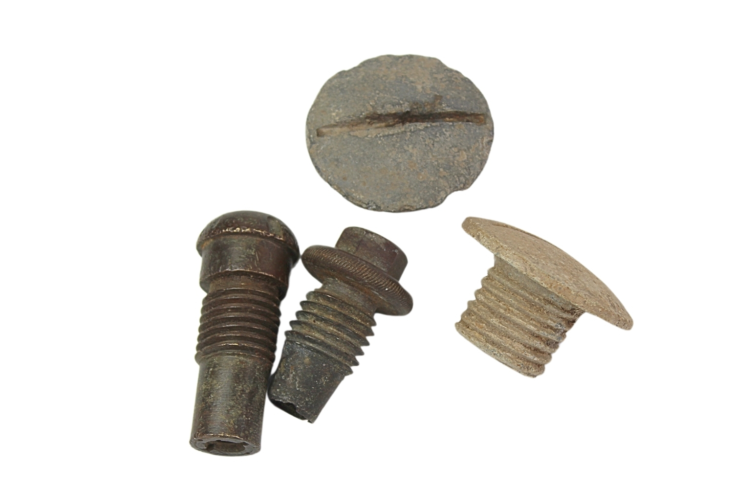 Zestaw skorup zapalników i korków transportowych I Wojna Światowa