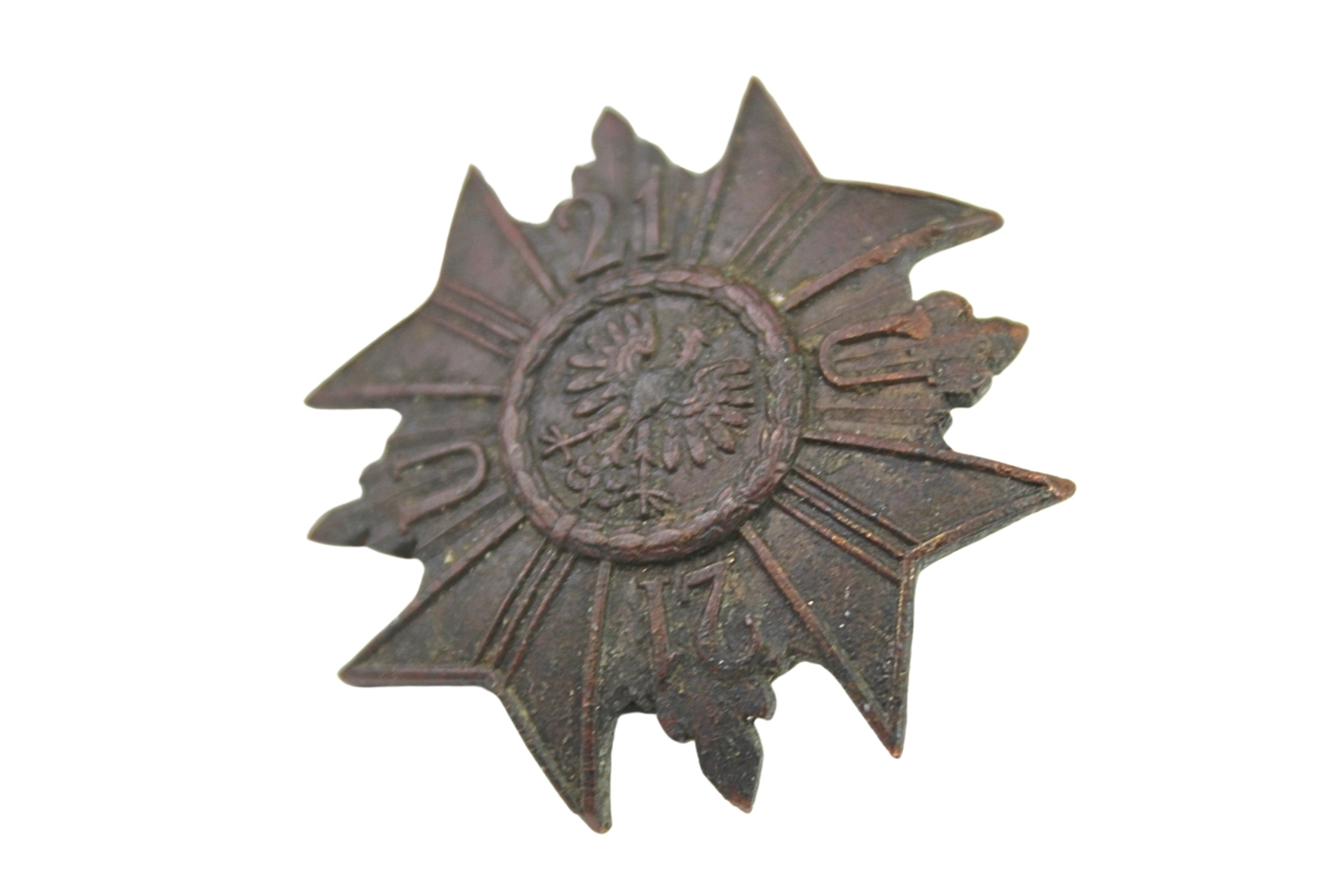 II RP Odznaka 21 Pułk Ułanów, żołnierska