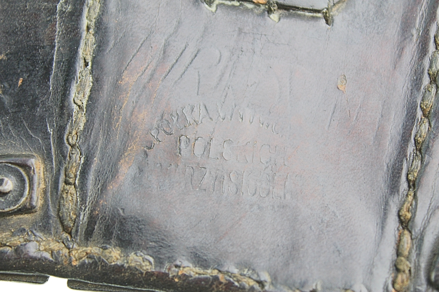 II RP Ładownica kb. Mauser wz.22 Spółka Wytwórcza Polskich Rymarzy i Siodlarzy