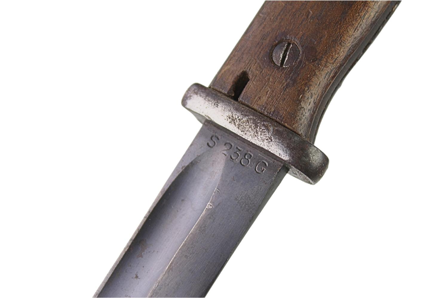 Bagnet niemiecki S84 98 S238 G z żabką