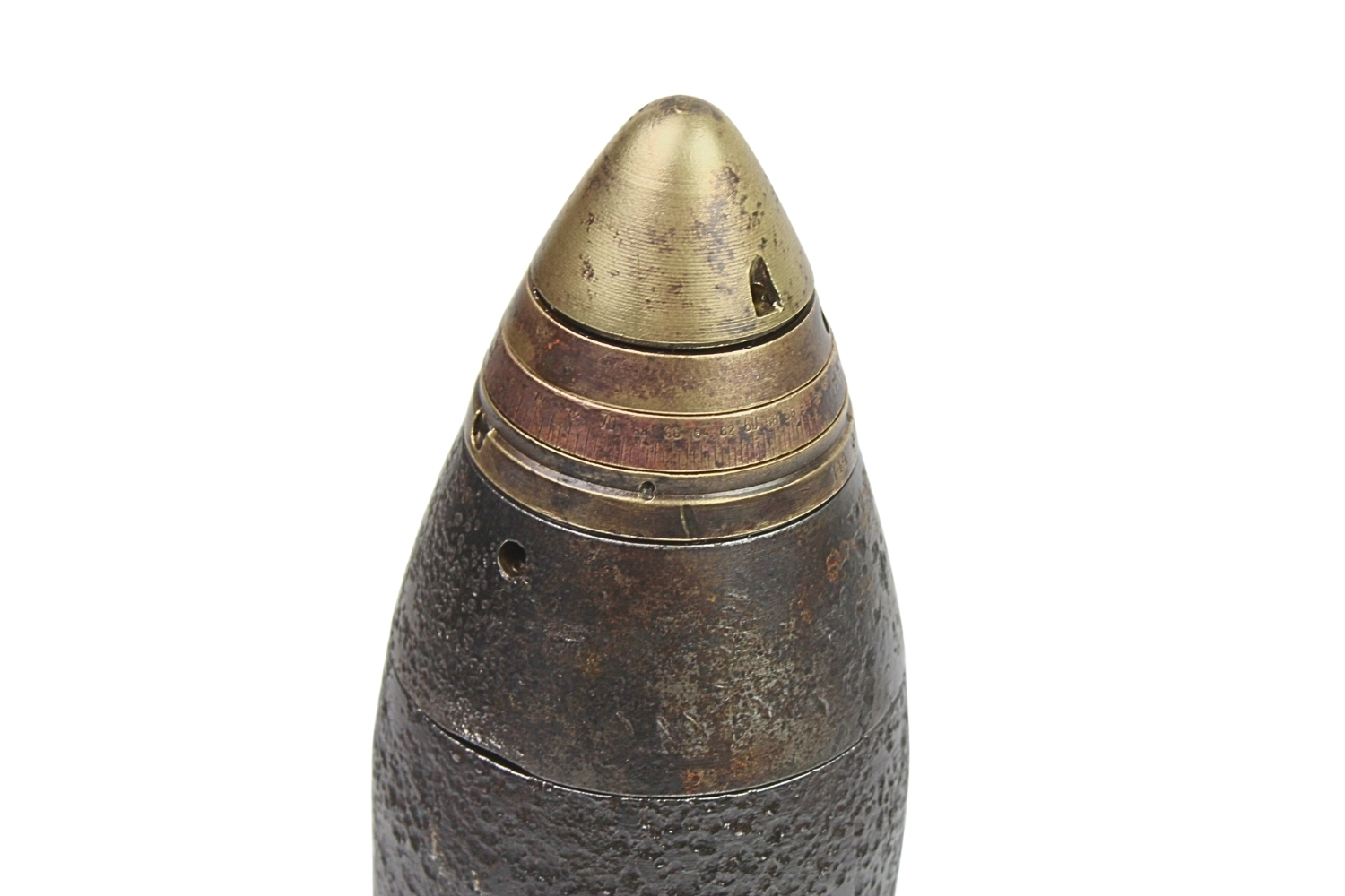 II RP Haubica 100mm wz.14/19P Granato-Szrapnel 100mm wz.14 Skorupa Dekoracyjna Rzadkość