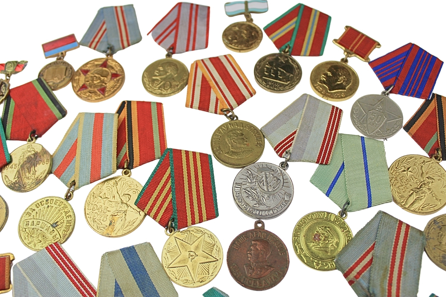 Ogromny zestaw medali ZSRR