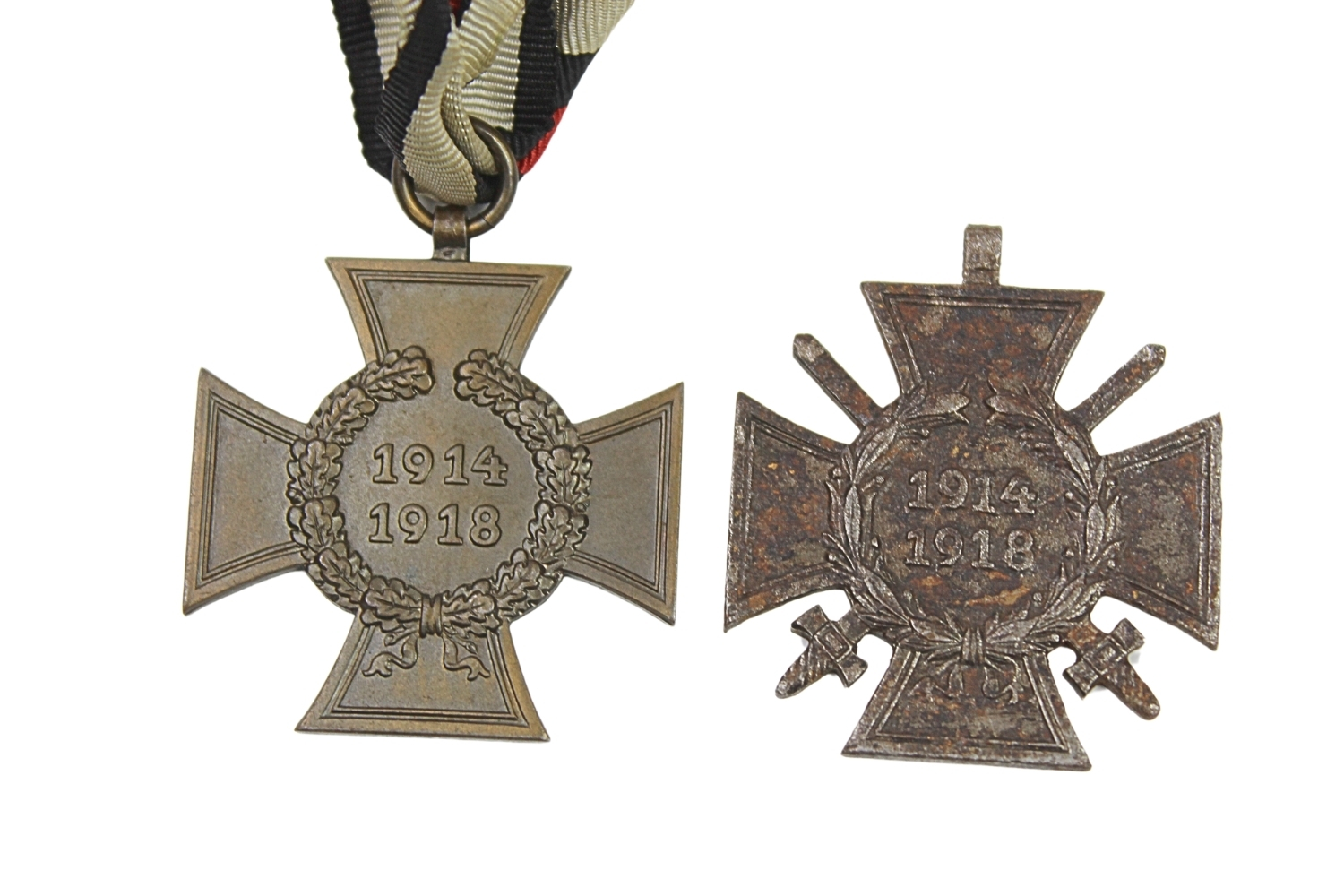 Zestaw niemieckich krzyży za wojnę 1914-1918