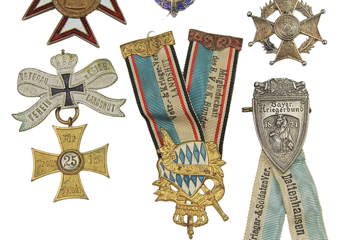 Zestaw zagranicznych odznaczeń