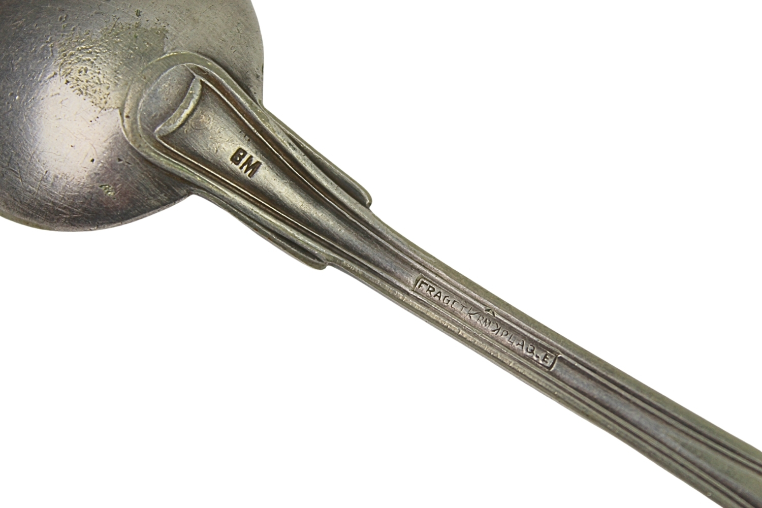 II RP ŁYŻECZKA Z NAŁOŻONYM ORŁEM WZ. 27