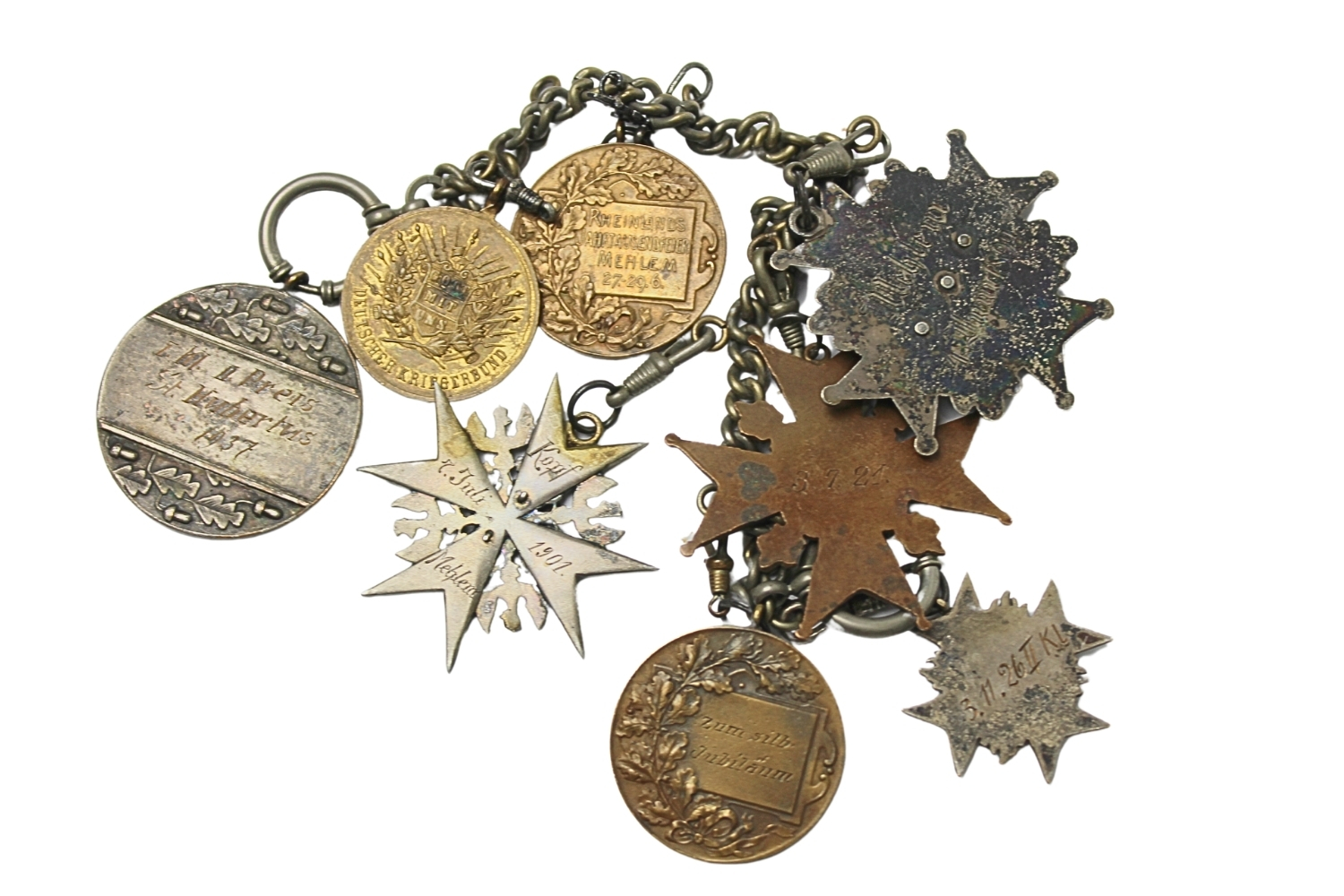 Zestaw medali bractwo kurkowe Niemcy