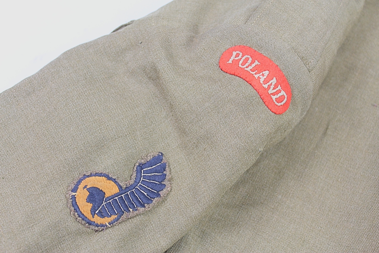 PSZnZ WCZESNA BLUZA BATTLEDRESS DENIM 1. PUŁK PANCERNY 1. DYWIZJA PANCERNA