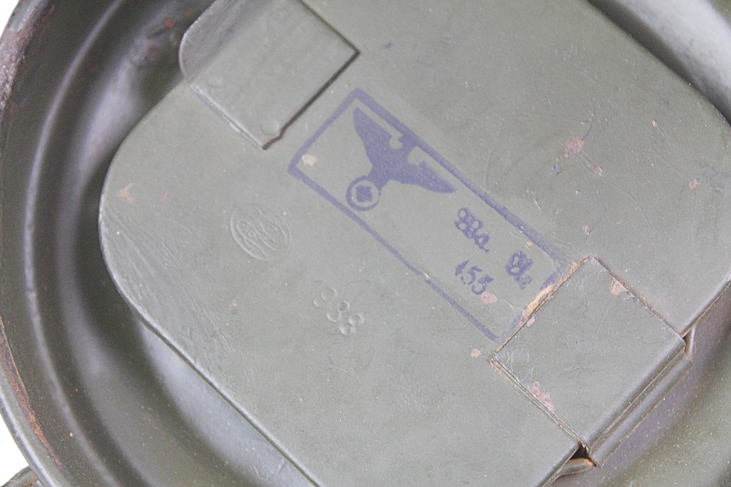 Niemiecka maska przeciwgazowa z puszką 1938