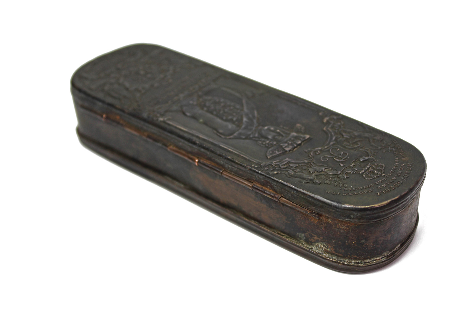 TABAKIERKA FRIDERICUS BORUSSORUM REX XVIII W.