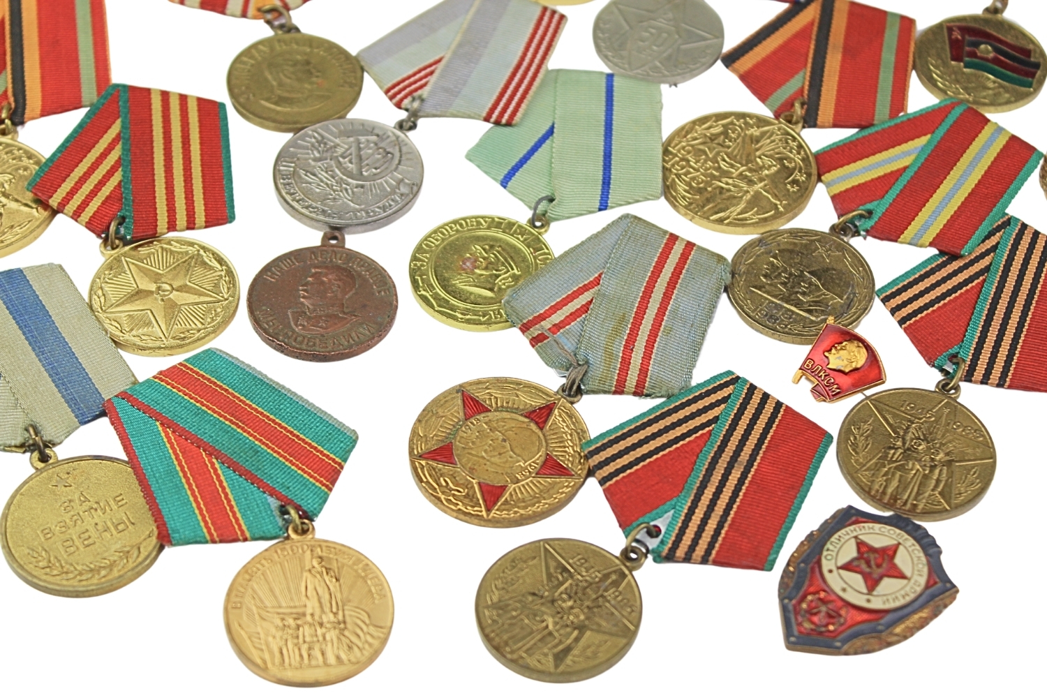 Ogromny zestaw medali ZSRR
