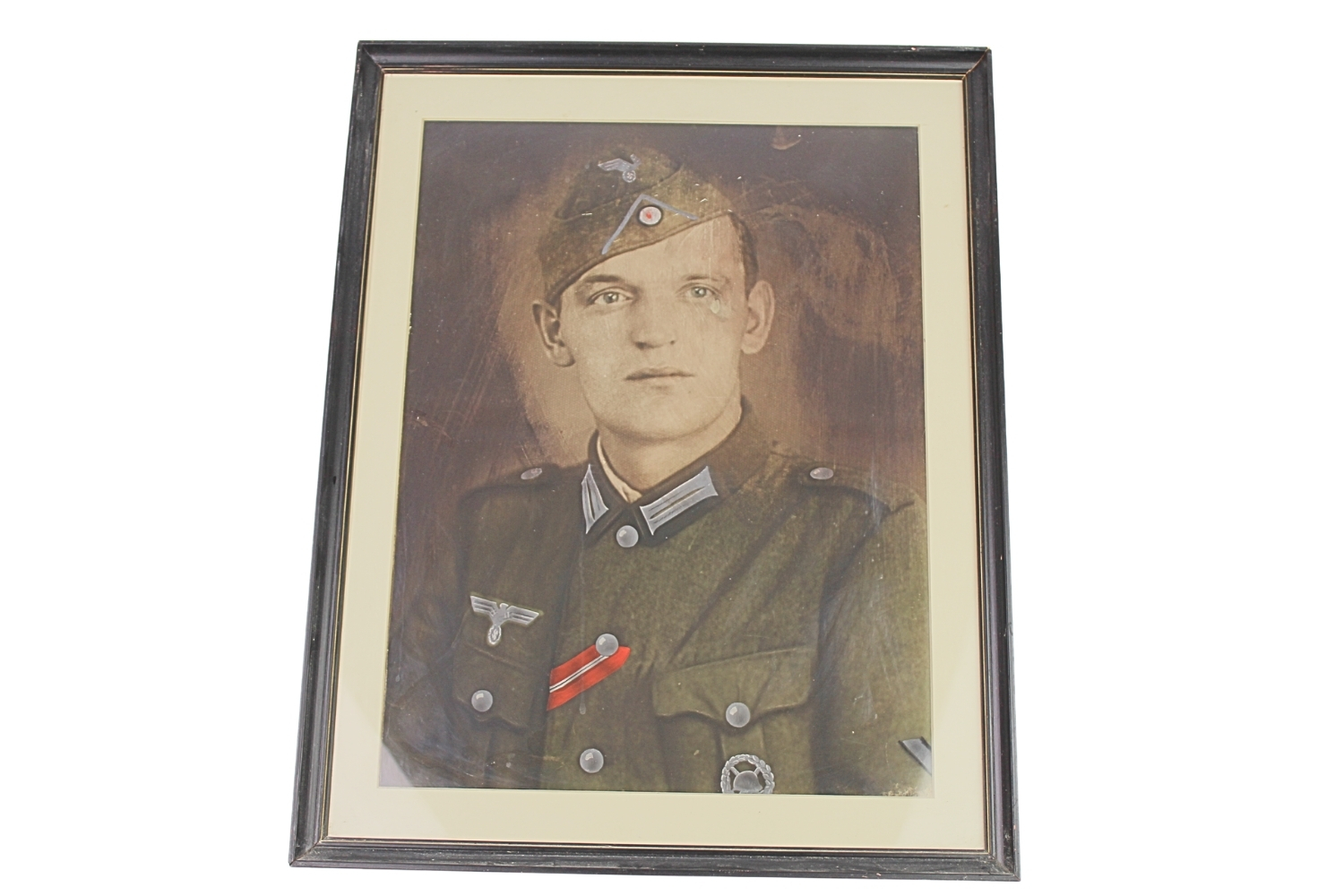 Plakat/ Rysunek Żołnierze Wehrmacht 