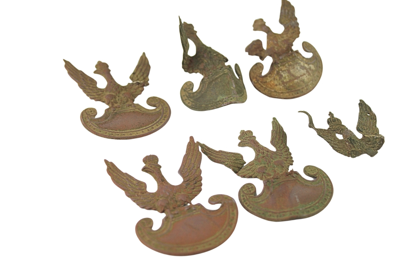 II RP Zestaw reliktów orłów wz.19 