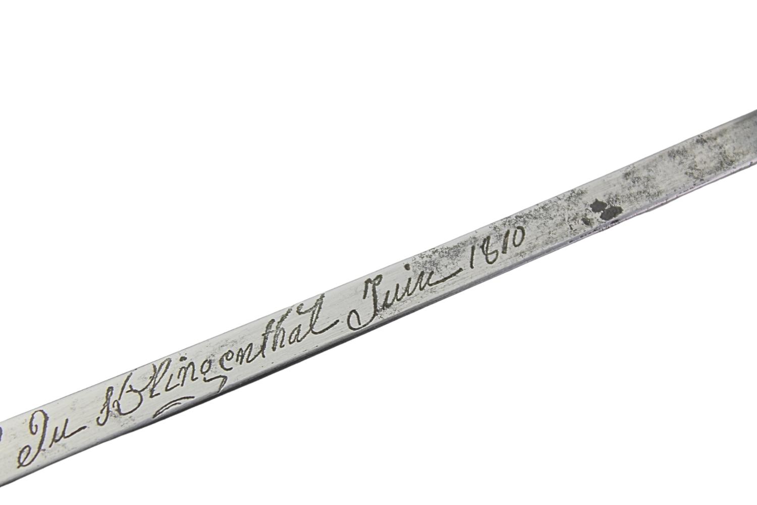 Szabla francuska AN XI 1810 wczesna