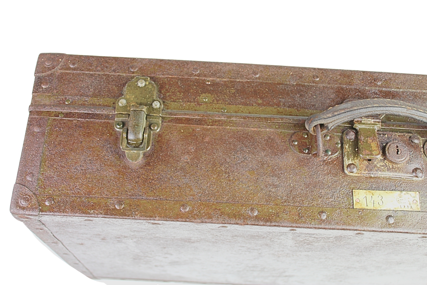 II RP Skrzynie WP na zestaw do odprawiania mszy polowej Roszkowski Warszawa 1939Unikat