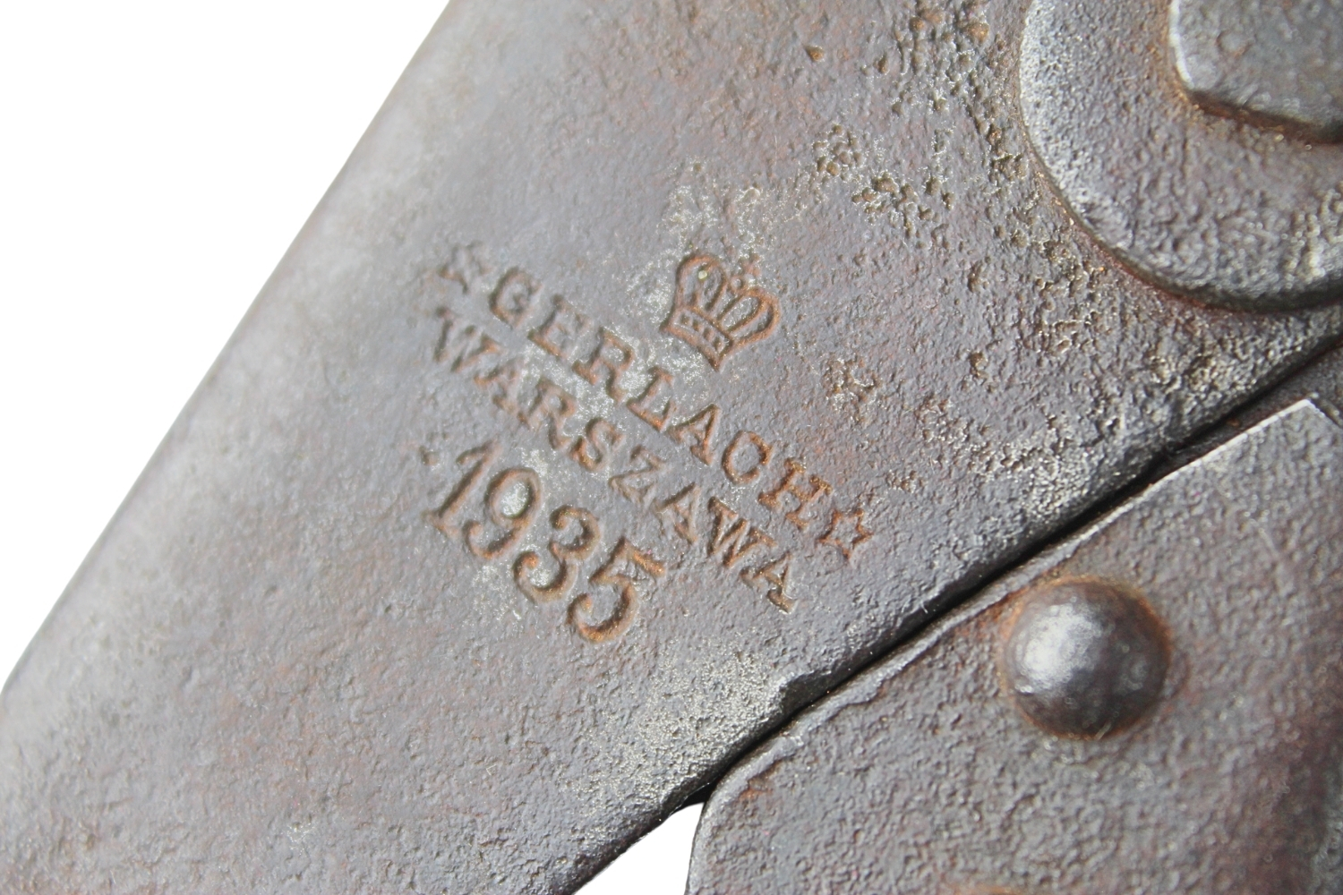 II RP Nożyce saperskie Gerlach Warszawa 1935