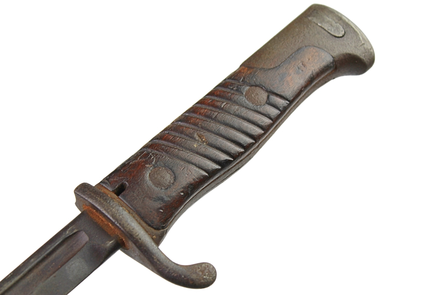 Bagnet pruski S98 – Ość- sygnowany, skórzana pochwa