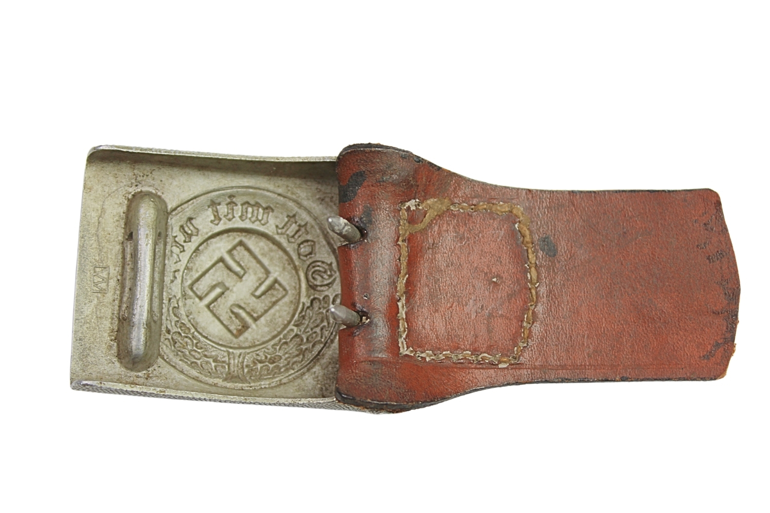 Klamra Policji ze skórką E.Ferd. Wiedmann Frankfurt 1940