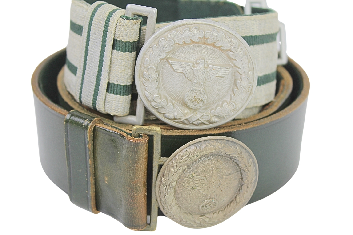 Dwa pasy służby leśnej III Rzesza 