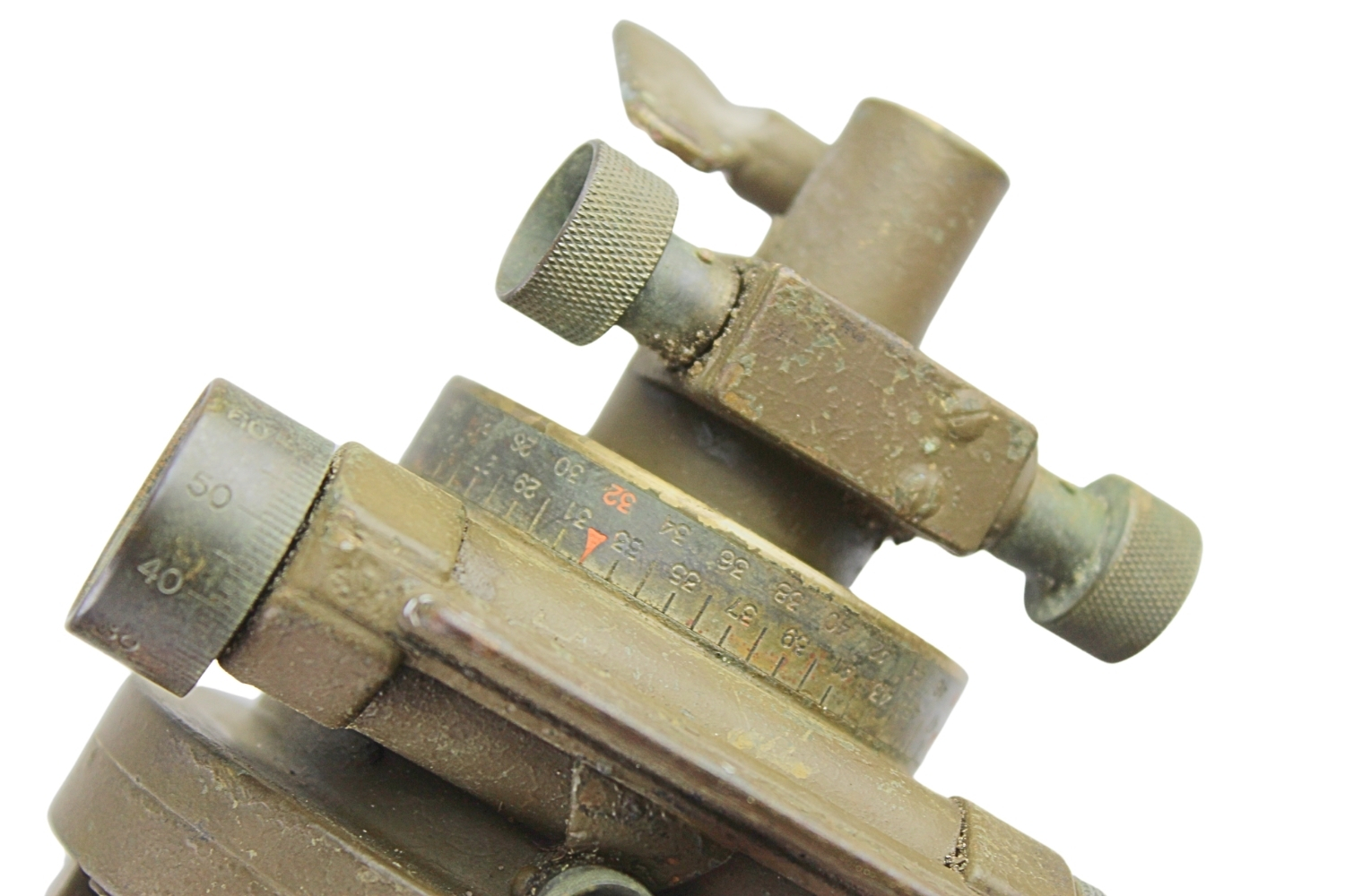 II RP Kątomierz busola wz.30 PZO Warszawa z pokrowcem UNIAKT 