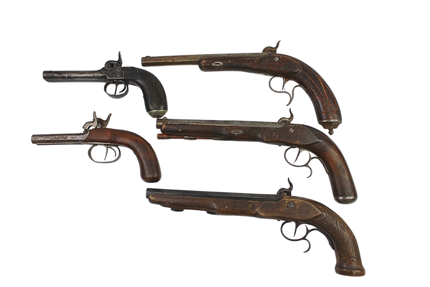 ZESTAW replik 5 PISTOLETÓW KAPISZONOWYCH 