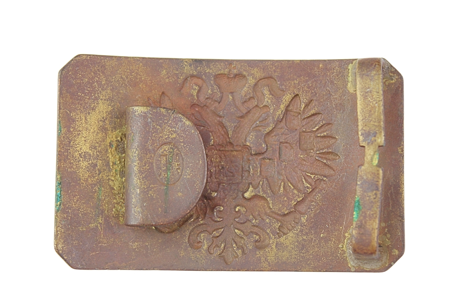 Klamra carska piechoty sygnowana