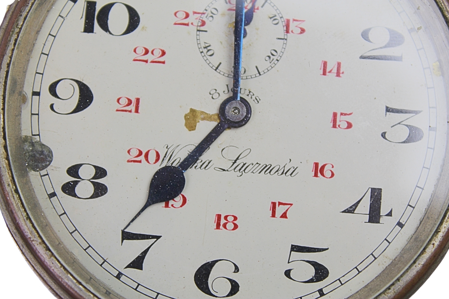 II RP Zegar Wojsk Łączności z Radiostacji dywizyjnej unikat